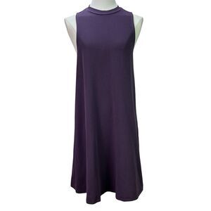 Vans Purple High Neck Tank Dress Size Small